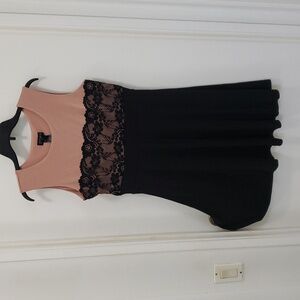 NWT 〰️Enfocus Studio〰️ Lace Colorblock Dress 14